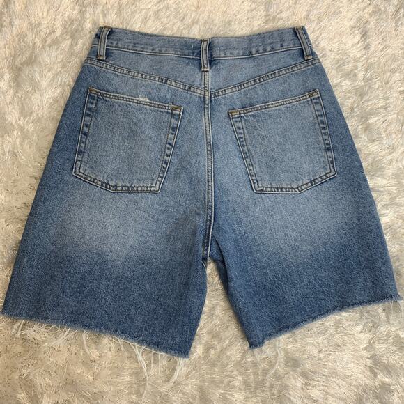 Lovers and Friends Devon High Rise 90s Cut Off Jean Shorts Sz 27 - Picture 4 of 7